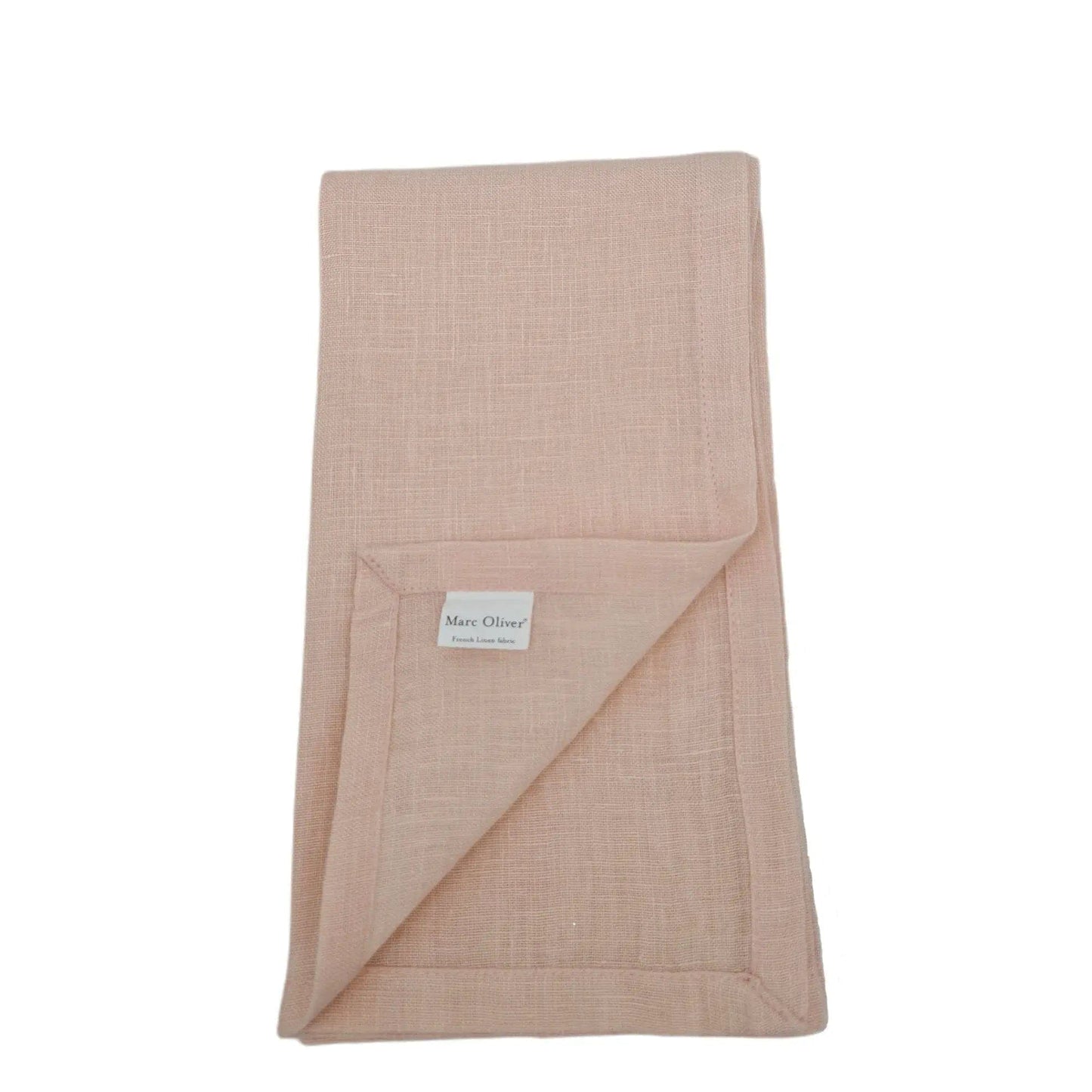 Pink Pure Linen Napkin 50cm x 50cm French flax cloth by Marc Oliver Marc Oliver