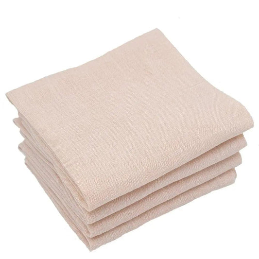 Pink Pure Linen Napkin 50cm x 50cm French flax cloth by Marc Oliver Marc Oliver