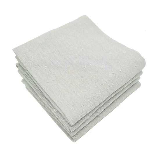 Linen cloth napkin light grey 50cm x 50cm 100% French Flax Linen by Marc Oliver Marc Oliver